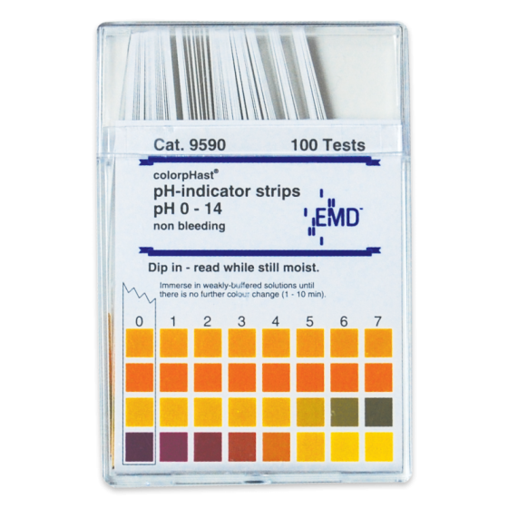 Wide Range pH Test Strips - 3-2950