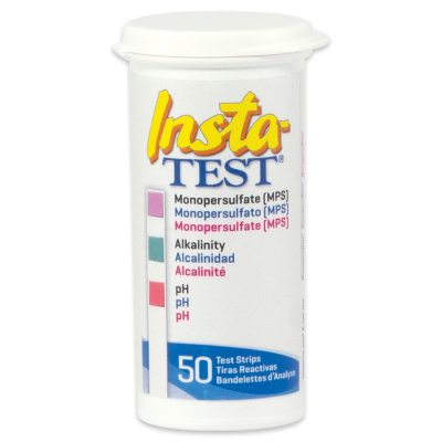 Insta-TEST&reg; Monopersulfate (MPS), Alkalinity, pH Test Strips