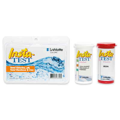Insta-TEST&reg; Total Chlorine, pH, Total Hardness & Iron Test Strip Kit