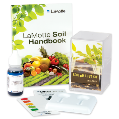 Soil pH Test kit - Color Chart
