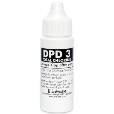 DPD 3 Total Chlorine Liquid Reagent, 30 mL