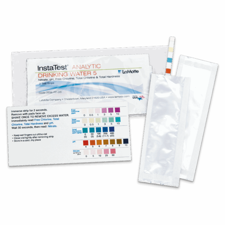LaMotte Insta-Test Bandelettes De Test Phosphate Pour Piscine Et Spa - 25 Bandes